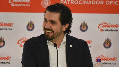 Amaury Vergara, presidente de Chivas.