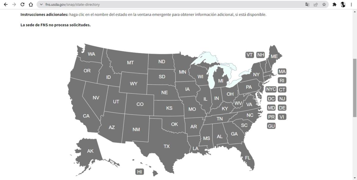 Mapa De Elegibilidad Del Usda Pagos De Los Cupones Snap: Cuándo Se Depositan Los Fondos En Mi Cuenta - La  Opinión
