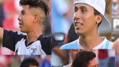 Estos son los rostros de los pistoleros que pelearon contra la gente del CJNG durante un partido de futbol en Querétaro, México.