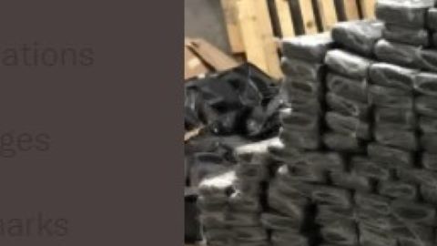 La droga incautada.