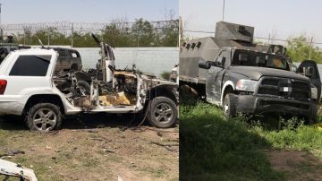 Autoridades en México destruyen 12 “monstruos”, vehículos blindados por el narco
