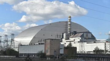 Antigua planta de energía nuclear en Chernóbil