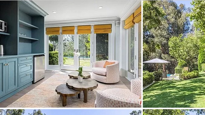 í lucen los exteriores de la mansión que Katy Perry lanzó a la venta (Zillow)