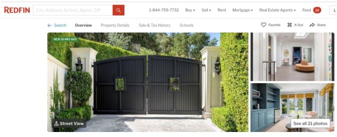 Katy Perry sacude el mercado de Beverly Hills con la venta de su mansión (REDFIN)
