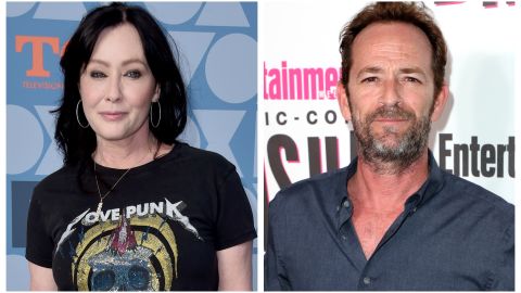 Shannen Doherty y Luke Perry