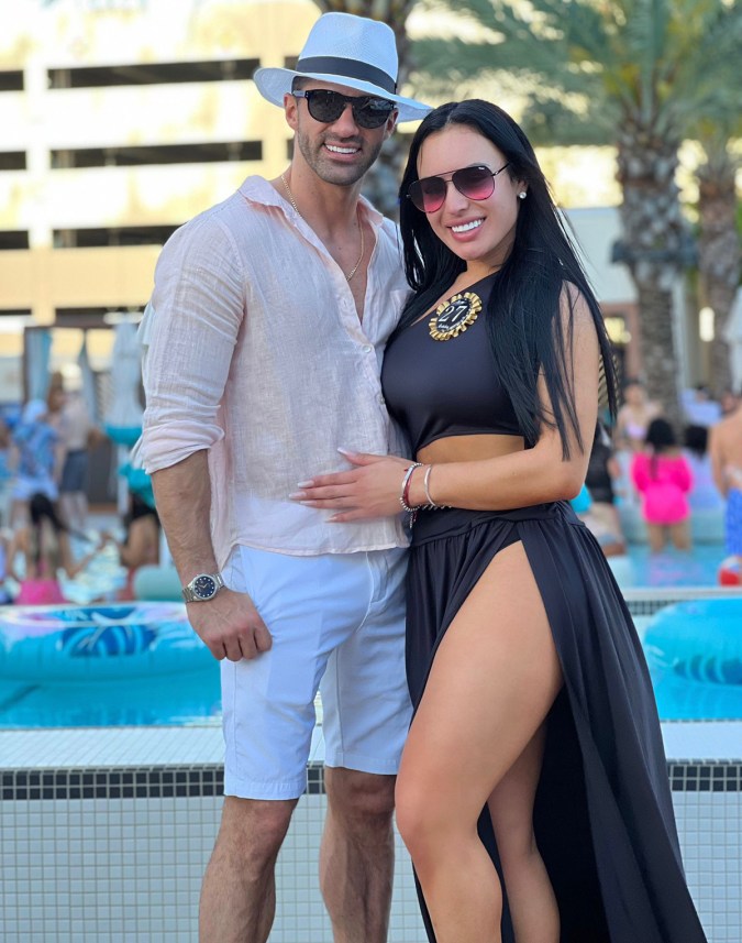 Toni Costa y Evelyn Beltrán