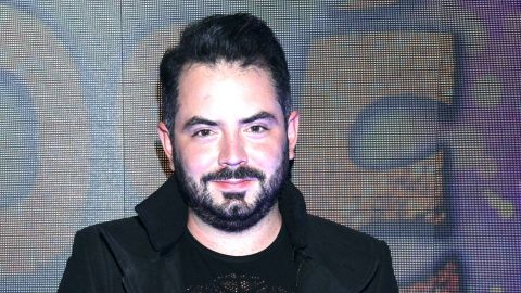 José Eduardo Derbez en la alfombra roja del estreno del musical "José, el soñador".