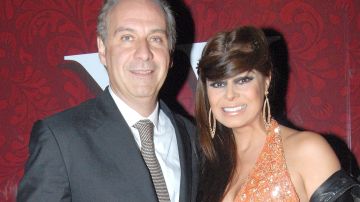 Yadhira Carrillo y su esposo Juan Collado.