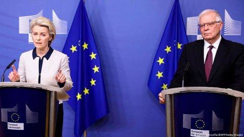 Von der Leyen y Borrell viajarán a reunirse con Zelenski en Kiev