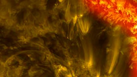 "Cañón de fuego" de 20.000 kilómetros de profundidad se abre en el Sol, liberando poderosa tormenta de radiación