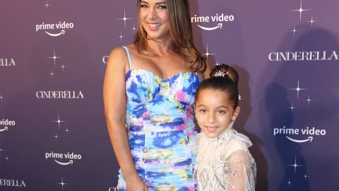 Adamari López y su hija com Toni Costa, Alaïa Costa.