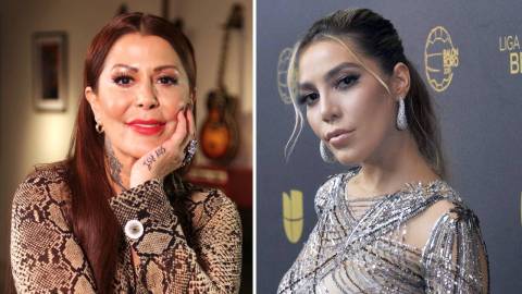 Alejandra Guzmán y Frida Sofía.