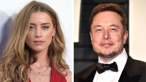 Elon Musk y Amber Heard