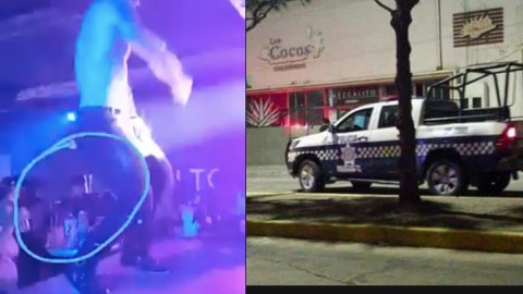 Sicarios balean a mesero en disco mexicana.