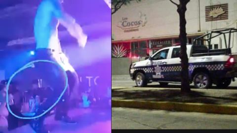 Sicarios balean a mesero en disco mexicana.