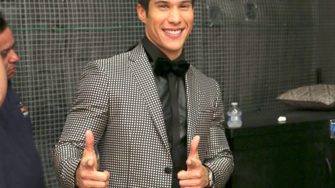 Chyno Miranda en el reality Mira Quién Baila 2013.