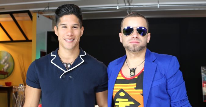 Chyno y Nacho cuando aún tenían el dúo musical.