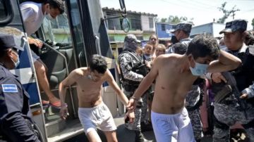 Capturan pandilleros en El Salvador