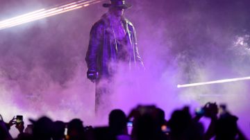The Undertaker en una presentación de la WWE.