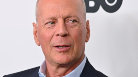 Bruce Willis en el estreno de "Motherless Brooklyn".