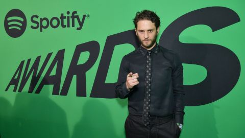 Christopher von Uckermann en los Spotify Awards 2020.