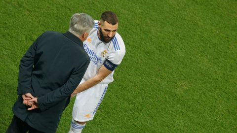 Acenlotti elogió el juego de Benzema en el partido contra el Chelsea.