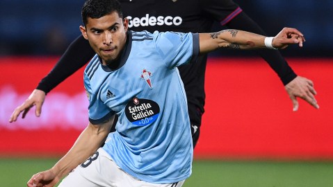 Orbelin Pineda ha tenido pocas oportunidades en el Celta de Vigo de España.