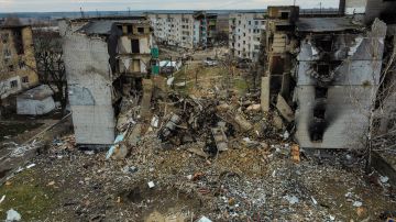 La destrucción de la ciudad de Borodianka en Ucrania