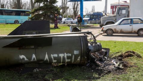 Bombardeo ruso contra civiles en Ucrania