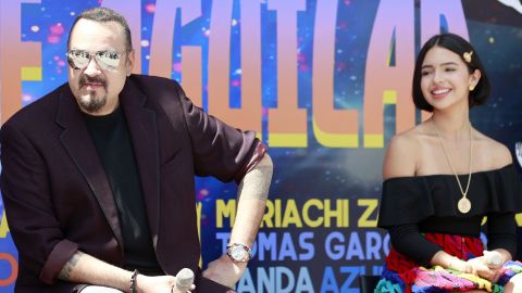 Pepe Aguilar y Ángela Aguilar | Emma McIntyre/Getty Images.