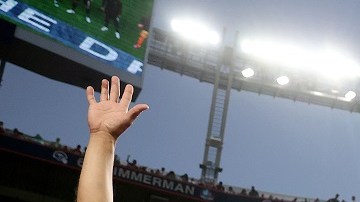 Seguidores mexicanos en Denver durante la final frente a los Estados Unidos.