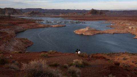 El lago Powell en Arizona