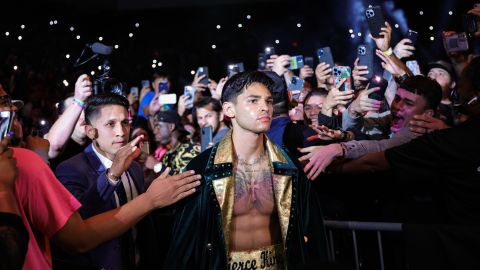 Ryan García tuvo un regreso triunfal al ring el 9 de abril en San Antonio.