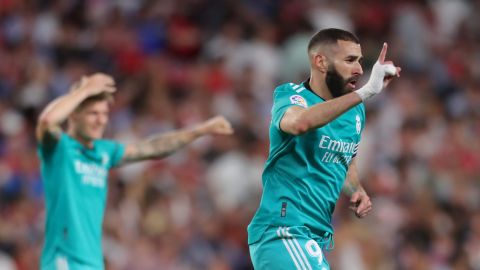 Karim Benzema de nuevo fue la figura del Real Madrid.