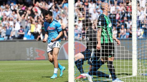 Hirving 'Chucky' Lozano, futbolista mexicano que milita en el Napoli de Italia.