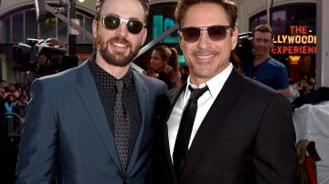 Robert Downey Jr. y Chris Evans