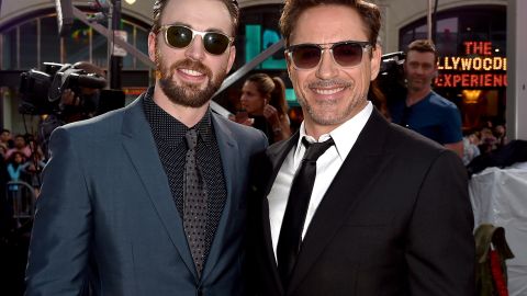 Robert Downey Jr. y Chris Evans