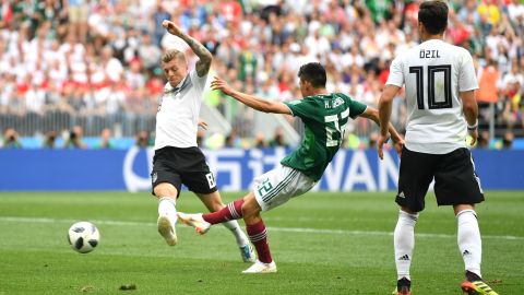 Hirving 'Chucky' Lozano anotó el gol de la victoria frente a Alemania en 2018.