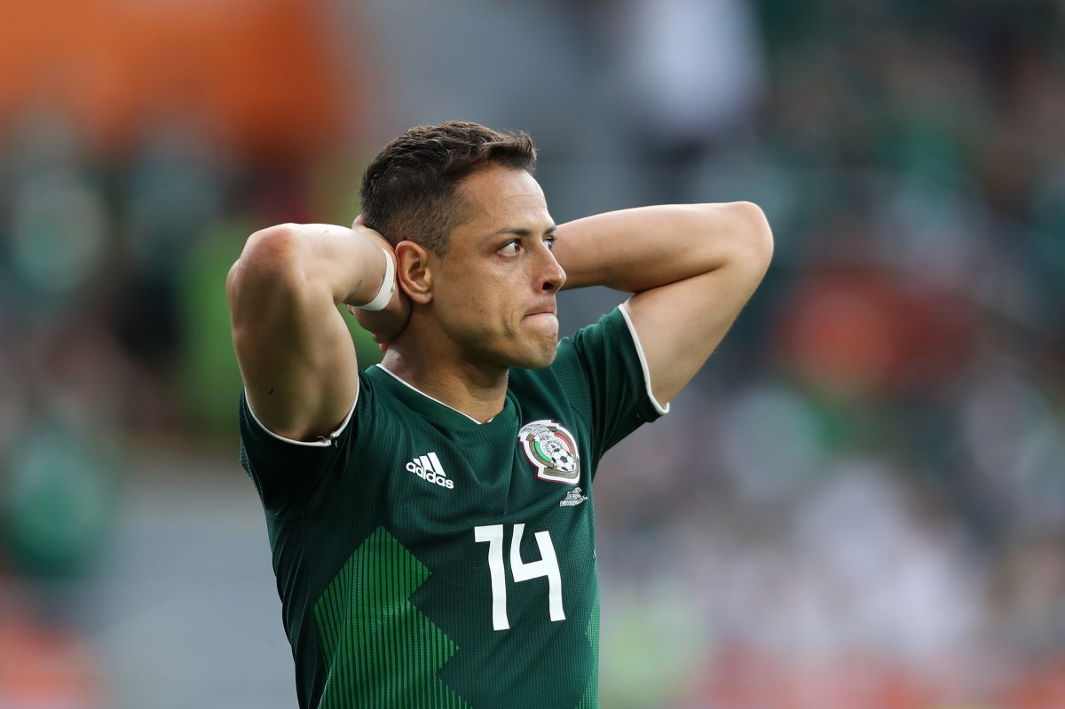 Javier Hernández no juega un partido con México desde septiembre de 2019.