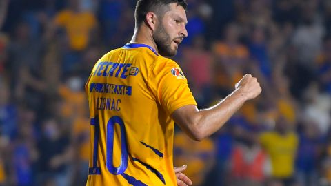 André-Pierre Gignac, figura indiscutible de los Tigres UANL.