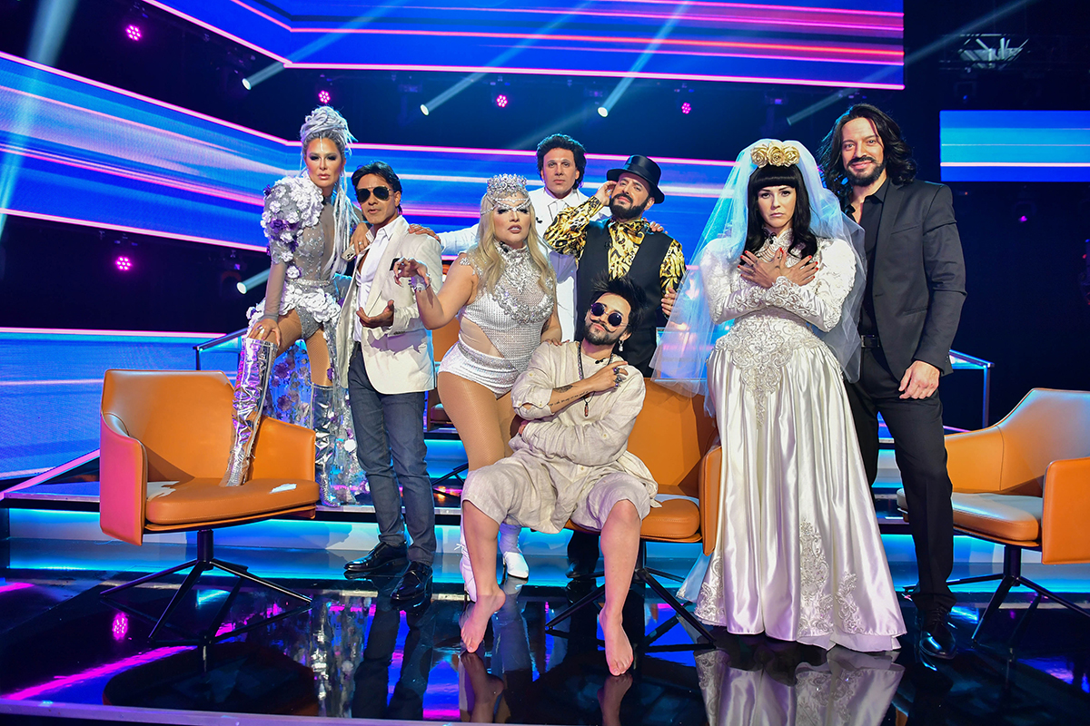 Los famosos en sus personajes de la segunda gala de 'Tu Cara Me Suena'. Foto: TelevisaUnivision