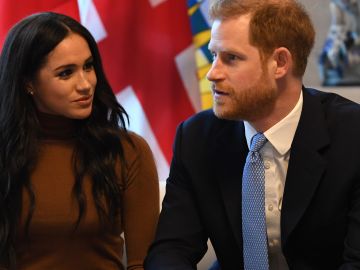 Meghan Markle y el príncipe Harry.