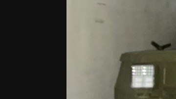 Decomisan tráiler con vehículo monstruo del CJNG.