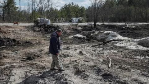 Soldados rusos expuestos a radiación en Chernóbil