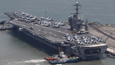 Portaaviones estadounidense USS George Washington