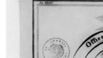 Certificado de membresía en la Sociedad Americana de Colonización creada en 1816 y compuesta por hombres blancos.