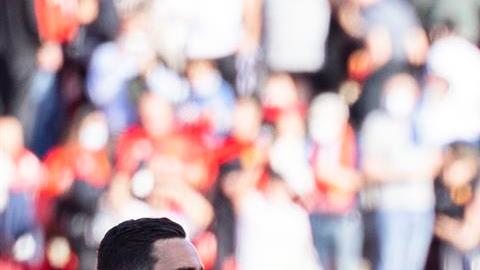 Los jugadores del Mallorca celebran la victoria.