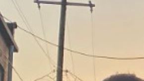 Escena del incendio.