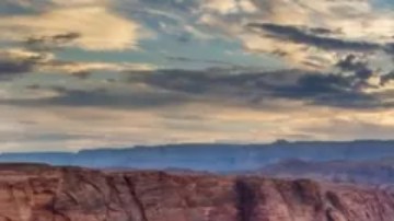 La Curva de la Herradura, cerca del Gran Cañón en Arizona, EE.UU.