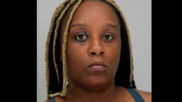 La acusada  Monique Washington, de 26 años.